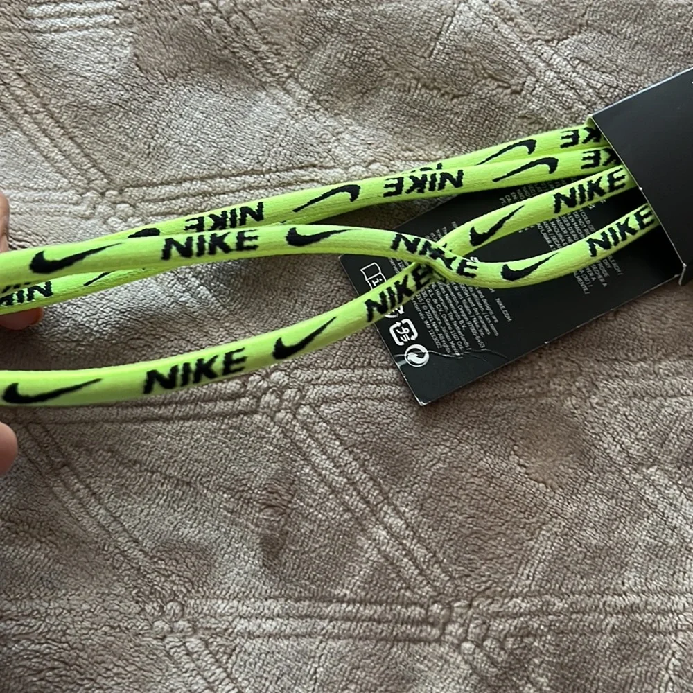Nike Headband New color Neon green and black Nike logo